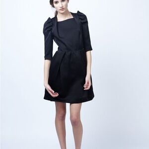 Carven Black Mini Dress